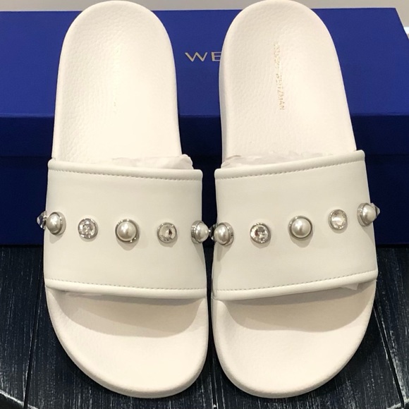 Stuart Weitzman Slides - Picture 4 of 9